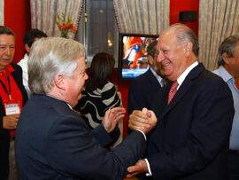 Presidente Ricardo Lagos sigue Elecciones Presidenciales 2005