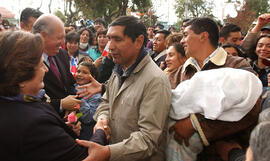 Inauguración de la Escuela Básica Entre Lagos, Puyehue