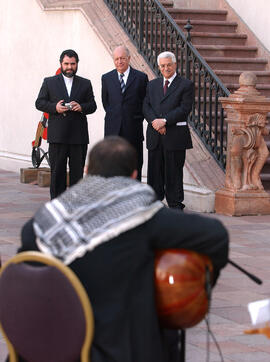 Expresión Artística en Honor al Presidente Autoridad Nacional Palestina Mahmoud Abbas