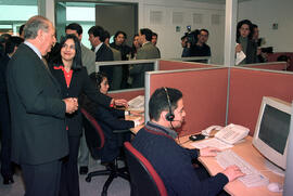 Inauguración Call Center de Entel