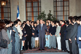 Reunión con integrantes del Parlamento Juvenil