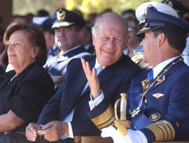 Presidente Lagos asiste al Septuagésimo Cuarto Aniversario de la Fuerza Aerea de Chile