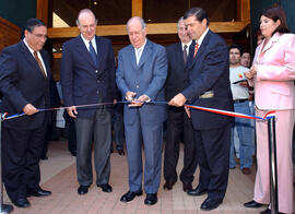 Inauguración de la XII Feria Internacional Forestal, Celulosa y Papel, Expo Corma 2003, Coronel