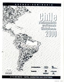Chile y Latinoamérica en el Escenario Global Año 2000. Programa de Seminario