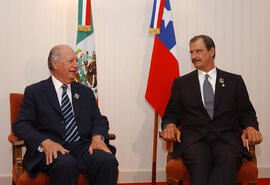 Reunión Presidentes de Chile y Mexico