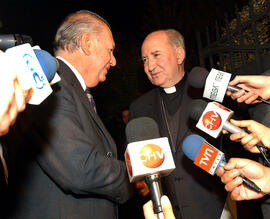Presidente Lagos Visito a Cardenal de Santiago