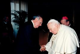 Diálogo del Presidente Ricardo Lagos con su Santidad el Papa Juan Pablo II