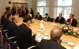 Reunión con Primer Ministro de Suecia