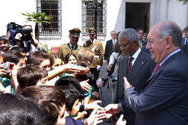 Visita del Secretario General de la ONU, Sr. Kofi Annan