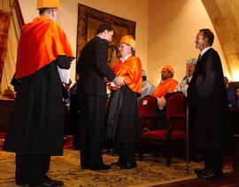 Presidente Lagos recibe Doctorado Honoris Causa de la Universidad de Salamanca