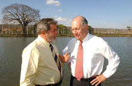 El Presidente Ricardo Lagos, en visita de trabajo a Brasil