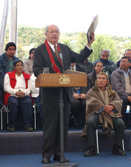 Encuentro con la Comunidad de Contulmo