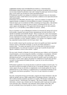 Entrega de Becas Conicyt