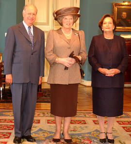 Visita de la Reina Beatrix de los Países Bajos, Audiencia