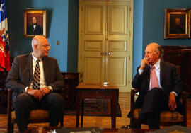 Presidente Ricardo Lagos recibe en Audiencia a Directivos de Yahoo