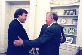 Reunión con el Presidente George W. Bush