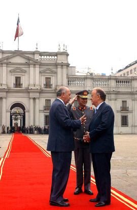 Ceremonia de Bienvenida y Audiencia con el Presidente de Portugal