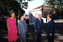 Visita de Estado a Portugal - reunión con Jorge Sampaio