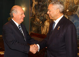 Secretario de Estado Norteamericano, Sr. Colin Powell