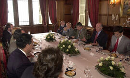 Reunión con senadores de la Comisión de Salud de la Cámara Alta