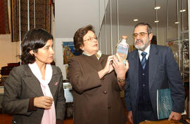 Preparativos para celebrar centenario de Pablo Neruda, Gabinete señora Luisa Durán