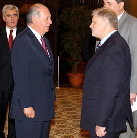 Encuentro con el Presidente del Consejo de la Federación Rusa