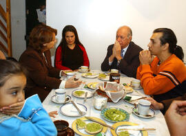 Visita a Familia Beneficiaria de Serviu