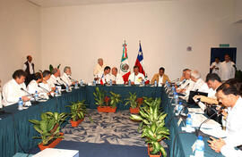 Reunión de Trabajo Presidentes de Chile y México y sus Delegaciones