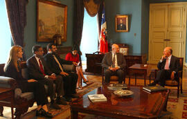 Presidente Ricardo Lagos recibe en Audiencia a Directivos de Yahoo