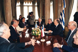 Reunión con el presidente de la Suprema Corte de Justicia uruguaya