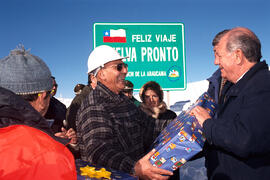 Inaugura camino internacional paso fronterizo Pino Hachado