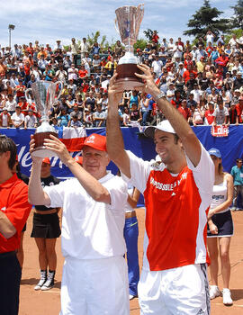 Partido de Tenis - Exhibición en Beneficio de Teletón 2004