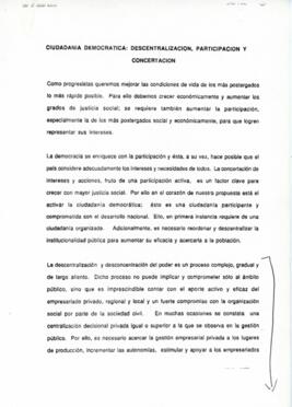 Ciudadanía Democrática para Campaña Lagos 93