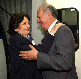 Regreso de la Sra. Luisa Durán de Boston
