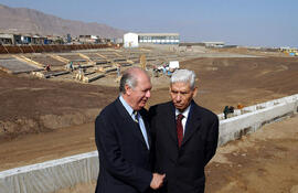 Visita Obras de Control Aluvional Quebrada Salar del Carmen