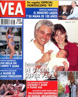 Ricardo Lagos y su Madre. El Ministro volvio a ser niño