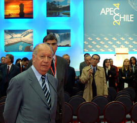 Inauguración del Centro Internacional de Prensa APEC 2004