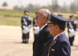 Presidente Lagos asiste al Septuagésimo Cuarto Aniversario de la Fuerza Aerea de Chile