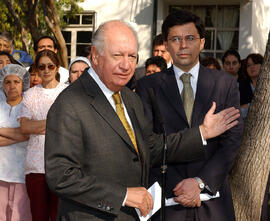 Visita del Presidente de la República al Instituto del Tórax