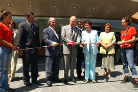 Inauguración Biblioteca de Santiago