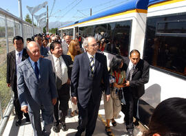 Inauguración de Obras de Remodelación Estaciones Metrotren