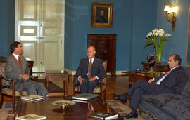 Presidente Lagos recibe al Cónsul de Chile en Bolivia