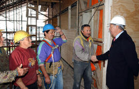 Visita a Obras de Reposición de Escuela Libertad