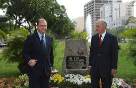 Inauguración Plaza Pablo Neruda - Río de Janeiro