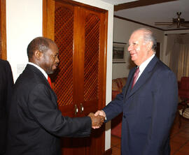Reunión Bilateral con Primer Ministro de Saint Keats and Nevis