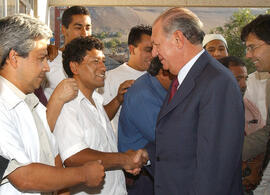 Visita obras de ampliación del Hospital Juan Noé Crevani, Arica