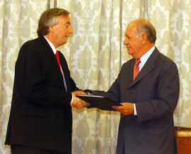 Firma de Acuerdos Chile-Argentina