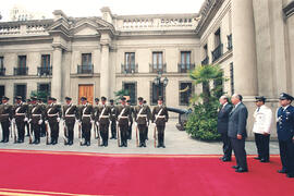 Reunión con Presidente de Ecuador