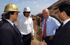 Visita a las obras de la Tercera Etapa del Segundo Acceso al Viaducto en el Sector de Alto Hospicio