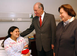 Inauguración hospital Luis Tisné Brousse, Peñalolén